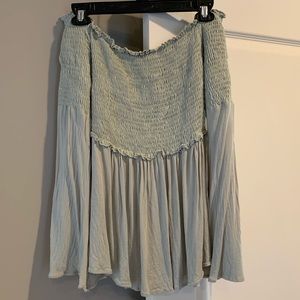 Green altr’d state off the shoulder blouse
